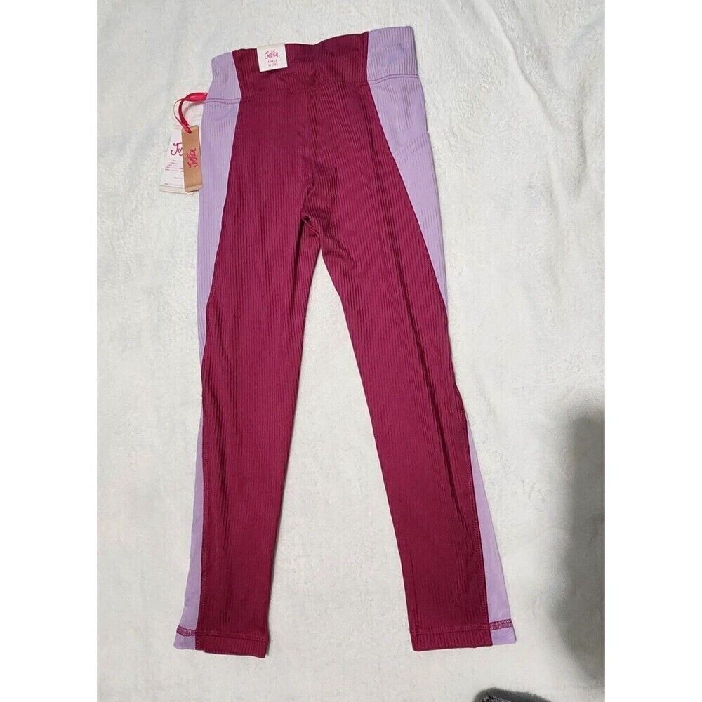 Justice Leggings For Girls Medium (10) Color Raspberry Radiance - Picture 5 of 16